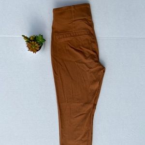 Brown Skinny Slacks